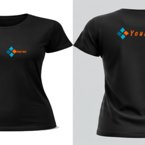 Własny projekt - koszulka damska - Front+Back - do pracy
