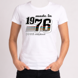 Koszulka damska "Made in 1976"