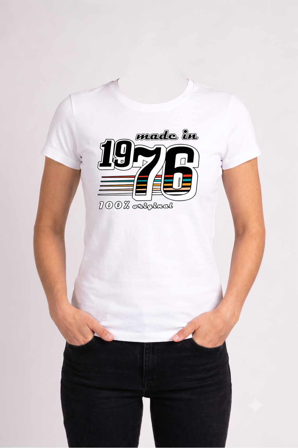 Koszulka damska "Made in 1976"